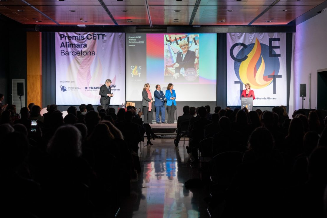 Preisverleihungszeremonie in Barcelona